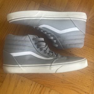 Vans old skool high tops grey size 9.5 men